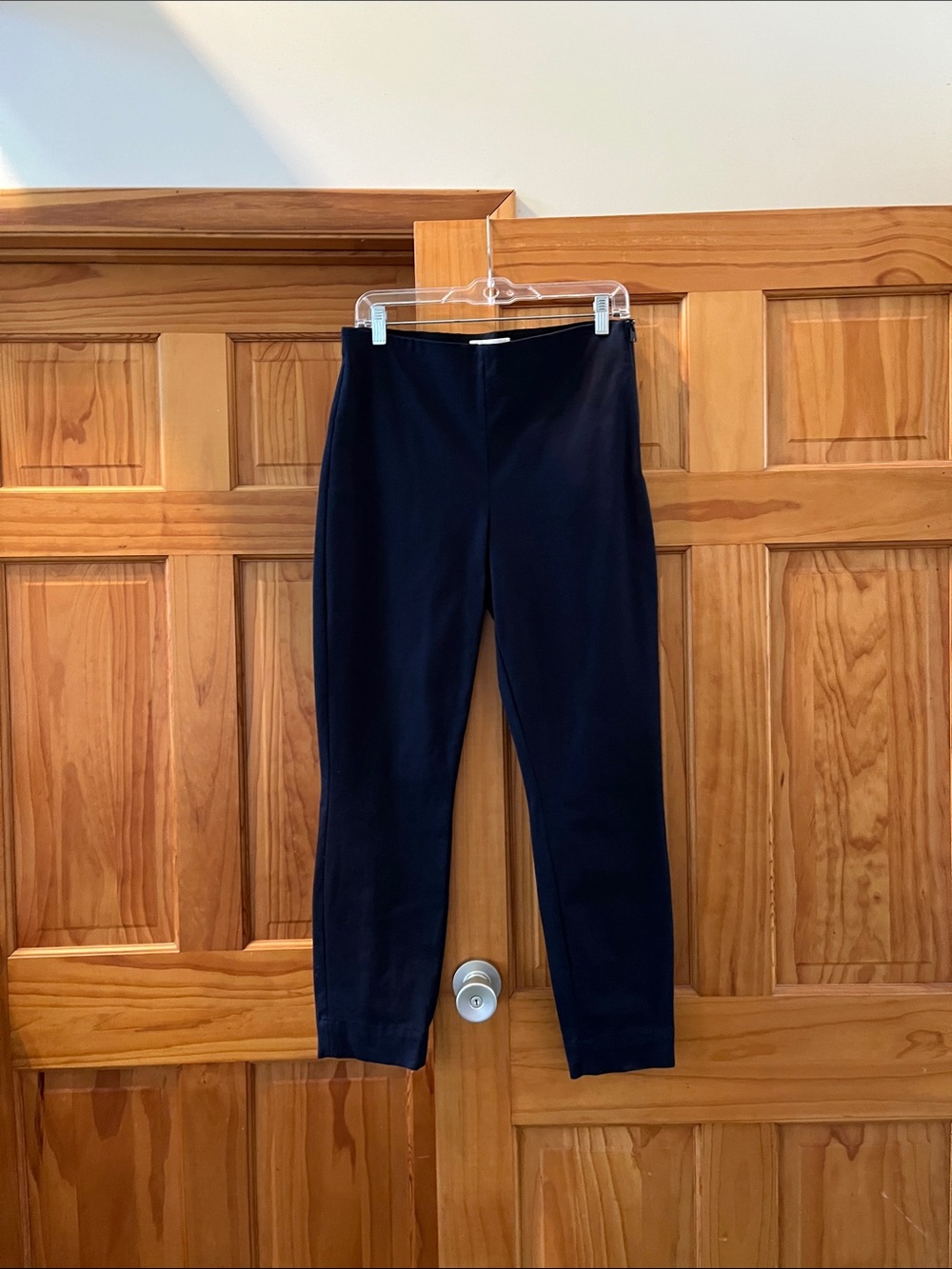 Everlane Navy Slim Bi-stretch Pants